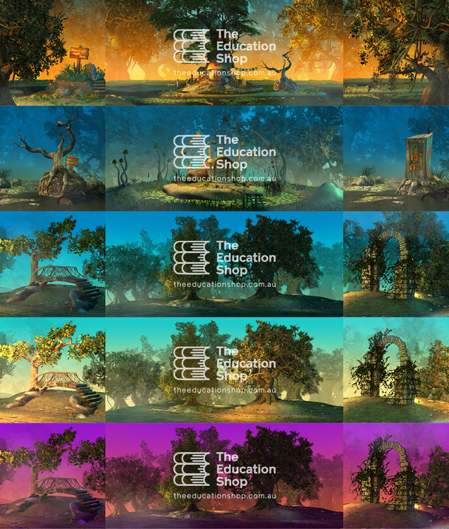Musical Backdrop Artwork: Shrek