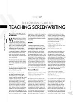 The Essential Guide to Teaching Screenwriting - The Education Shop