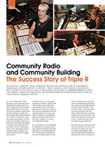 Community Radio and Community Building: The Success Story of Triple R ...