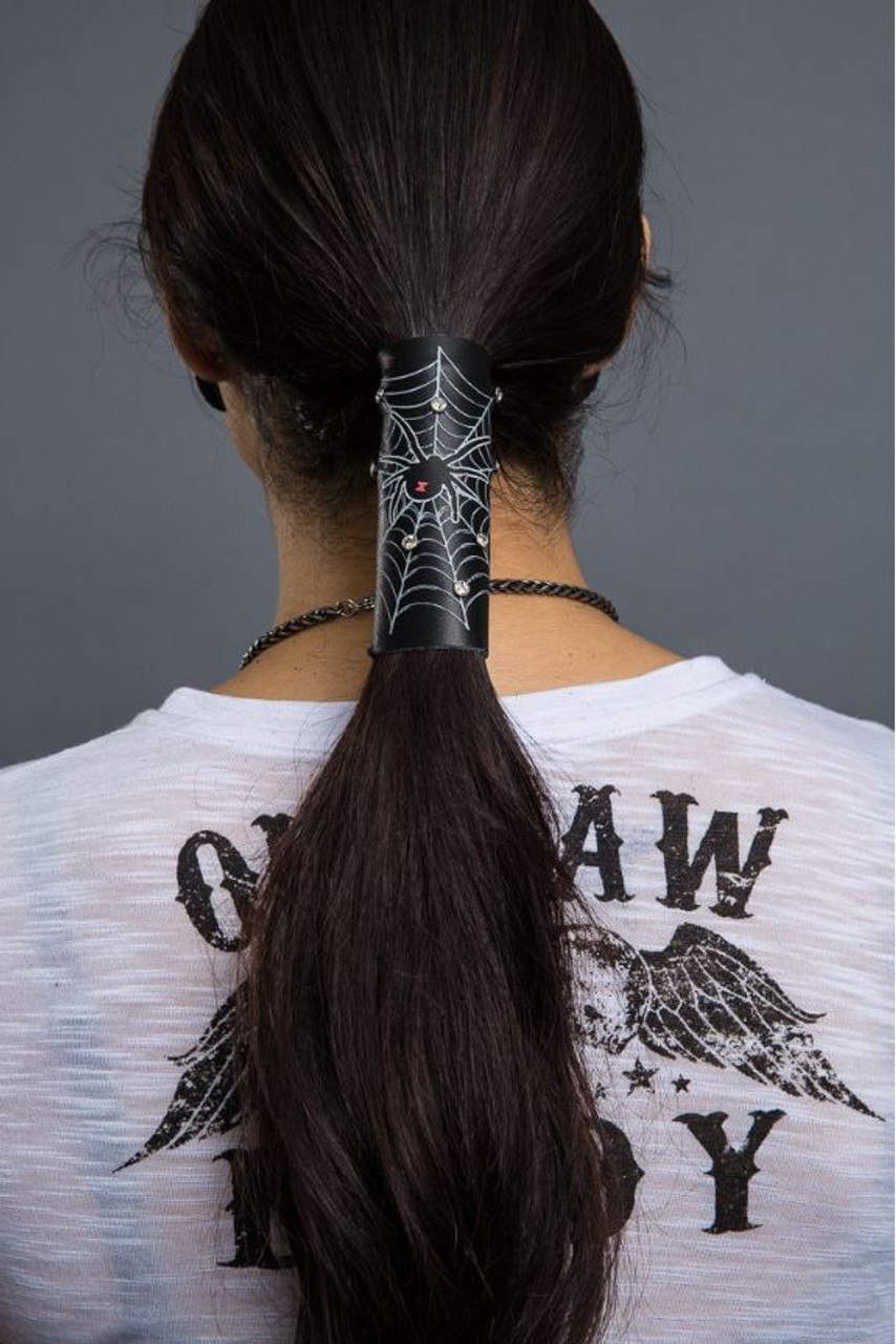 harley davidson ponytail wraps