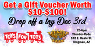 Let's Trade Toys for Biker Gear During Our Toys for Tots Event