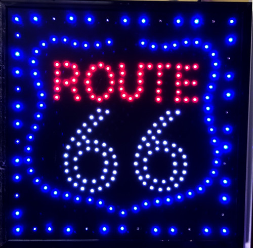 Route 66 LED Sign