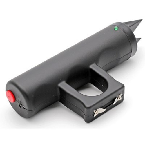 Black Stun Gun with Alarm and USB Charger  Black Stun Gun with Alarm and USB Charger