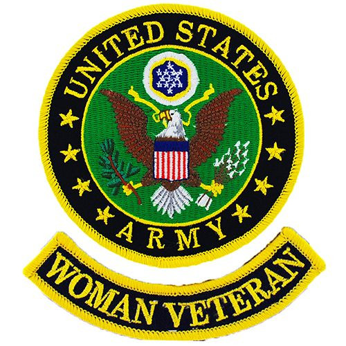 US Army Woman Veteran Patch US Army Woman Veteran Patch