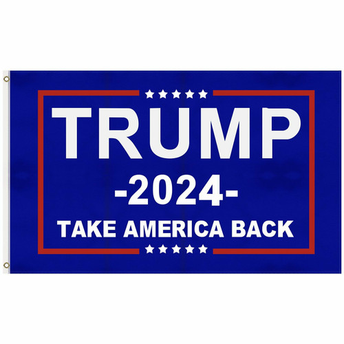 President Trump 2024 Take America Back Flag