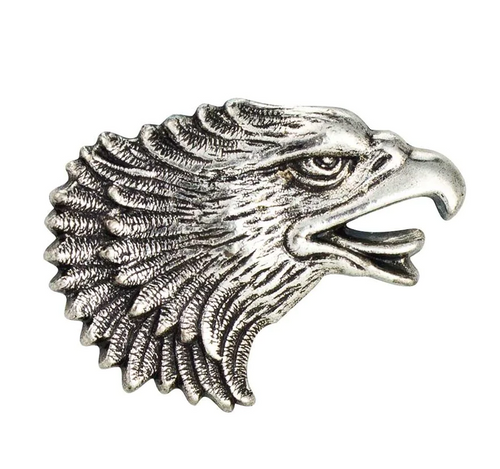 Eagle Head Screw Concho - right facing
