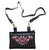 Studded Butterfly Leather Belt Bag red Studded Butterfly Leather Belt Bag red