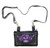Studded Leather Purple Skull Belt Bag Studded Leather Purple Skull Belt Bag