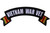 Vietnam War Vet Rocker Extra Large Back Patch Vietnam War Vet Rocker Extra Large Back Patch