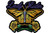 Lady Rider Butterfly With Yellow Roses Patch Lady Rider Butterfly With Yellow Roses Patch