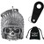 Native Skull Motorcycle Bell Native Skull Motorcycle Bell