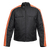 Men's Textile Jacket With Orange Stripe Men's Textile Jacket With Orange Stripe