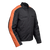 Men's Textile Jacket With Orange Stripe Men's Textile Jacket With Orange Stripe