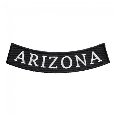 Arizona State Bottom Rocker Patch | Motorcycle Biker Kingman AZ Route 66