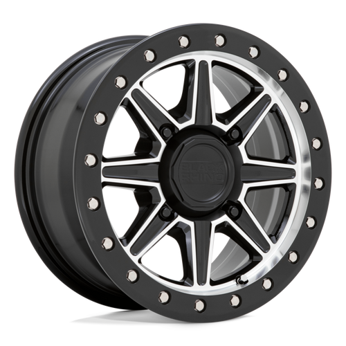BUWEB 14X7 4X137 G-BLK-MACH 51MM BUWEB 14X7 4X137 G-BLK-MACH 51MM