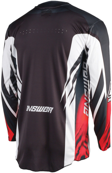 Answer Adult 25 Elite Xotic Jersey - Crimson & Black - view 2