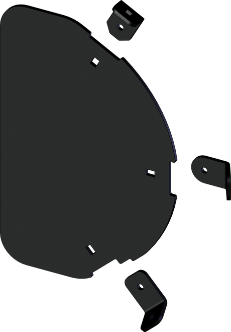 KFI Pro-S Tapered Wing Side Shield - 105540