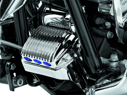 Kuryakyn Regulator Cover 97-11 Touring Chrome - 1547 - view 2