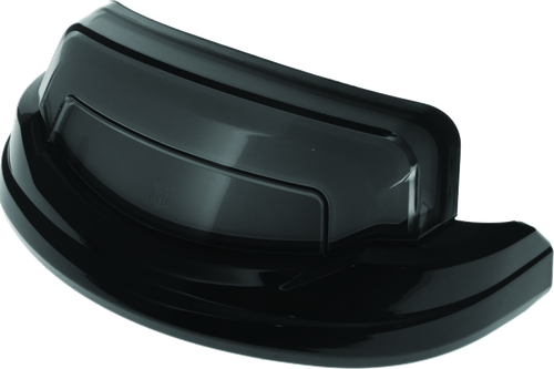 Kuryakyn Tracer Rear Fender Tip Light Gloss Black Smoke Lens - 2967