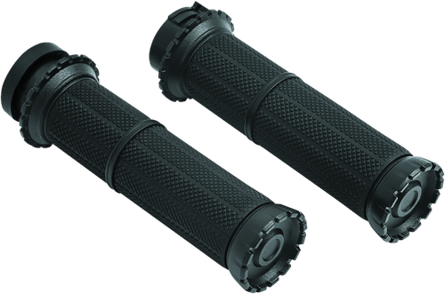Kuryakyn Riot Grips Dual Cable Satin Black - 3582