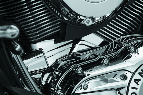 Kuryakyn Cylinder Base Cover Indian Models Chrome - 5737 - view 2