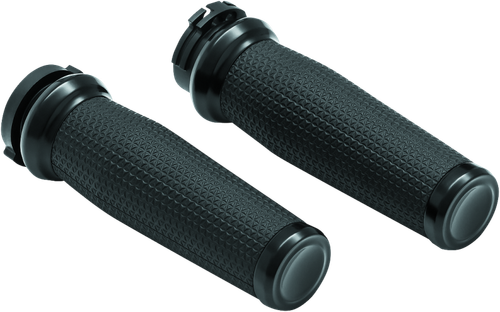 Kuryakyn Thresher Grips Dual Cable Black - 5941
