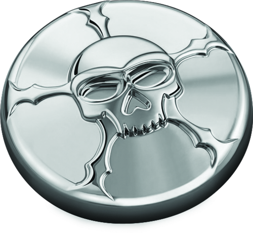 Kuryakyn Zombie Gas Cap Vented Chrome - 7358