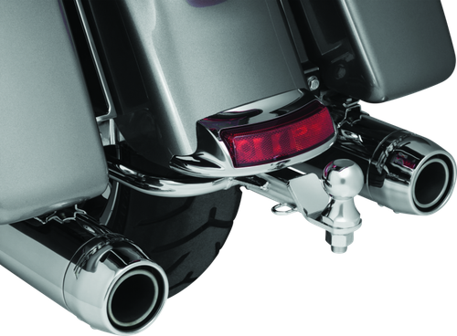 Kuryakyn Receiver Hitch 14-up Touring Models Black & Chrome - 7657 - view 2