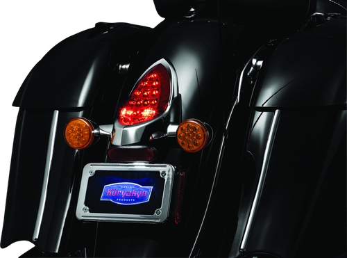Kuryakyn Tail Light Top Trim Indian Models Chrome - 7697 - view 2