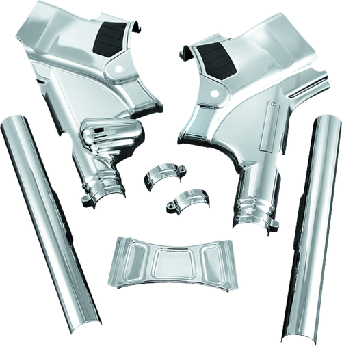 Kuryakyn Neck Cover For 09-13 Touring Models Chrome - 7832