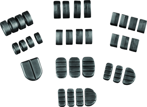 Kuryakyn ISO Large Peg Replacement Rubbers (8 Pcs) - 8010