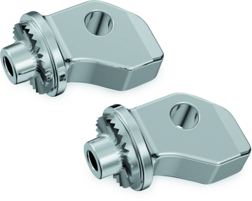 Kuryakyn Splined Peg Adapters Front Indian Scout Chrome - 8836