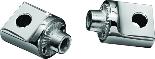 Kuryakyn Non-Pivot Splined Male Adapter Chrome - 8883