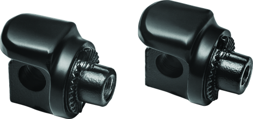 Kuryakyn Non-Pivot Splined Peg Adapter Harley-Davidson Models Black - 8895