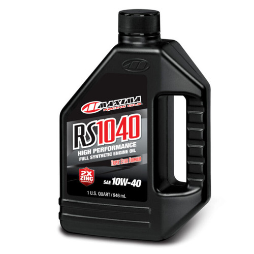 Maxima Performance Auto RS1040 Full Synthetic 10W40 Engine Oil - Quart - 39-16901