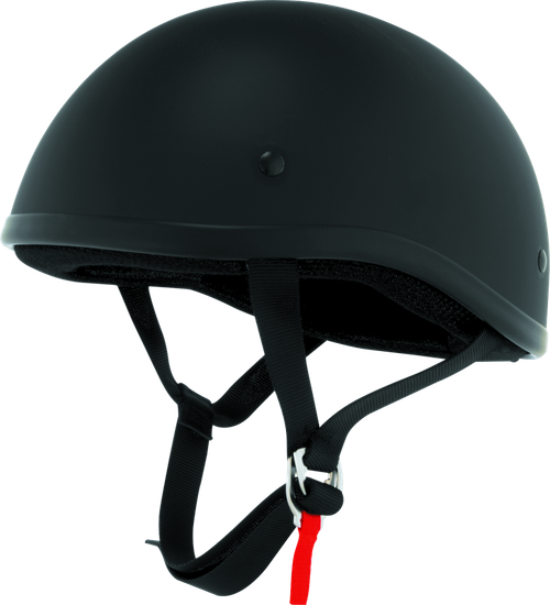 Skid Lids Flat Black Original Helmet