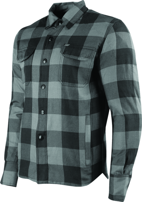 Speed and Strength True Grit Armored Motoshirt - Grey