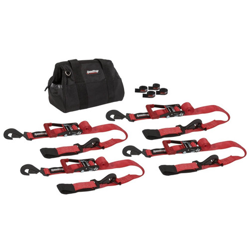 SpeedStrap 2 Inch Off-Road Tie-Down Kit - Red - 71733