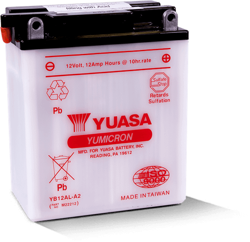 Yuasa YB12AL-A2 Yumicron 12-Volt Battery - YUAM22212