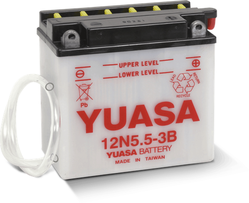 Yuasa 12N5.5-3B Conventional 12-Volt Battery - YUAM2255B