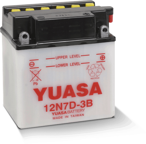 Yuasa 12N7D-3B Conventional 12-Volt Battery - YUAM227DB