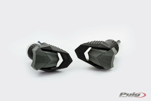 FRAME SLIDERS R19 BLACK SUZ | 561-09000BK