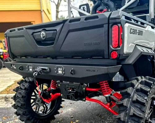 No Limit Rear Winch Bumper with Lights - Can-Am Defender HD11 - view 2