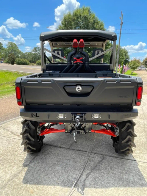 No Limit Rear Winch Bumper with Lights - Can-Am Defender HD11