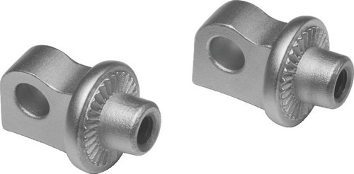 Kuryakyn Splined Peg Adapter Silver - 8899 - view 2