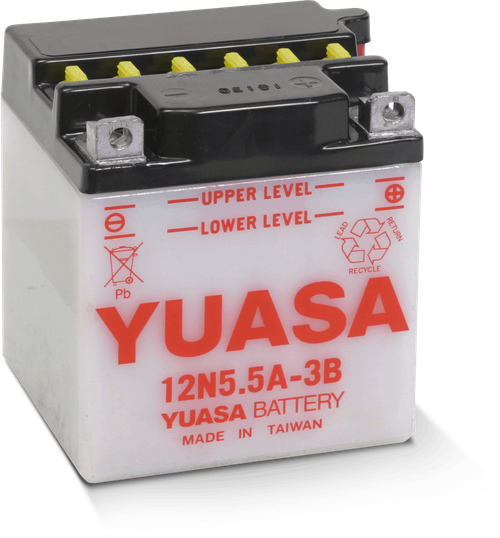 Yuasa 12N5.5A-3B Conventional 12-Volt Battery - YUAM22A5B