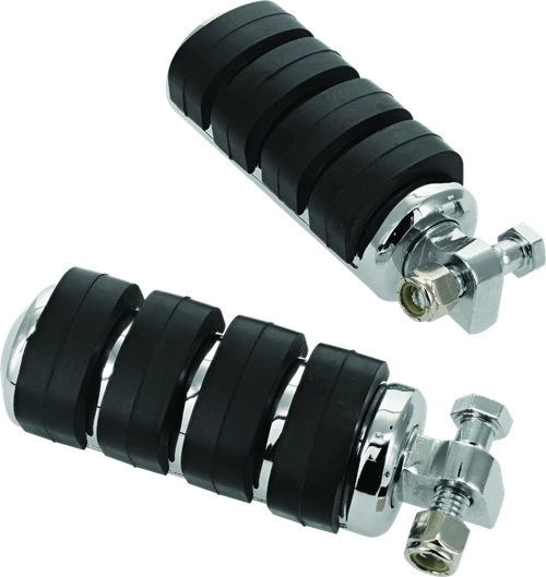 Kuryakyn ISO Peg Large With Male Adapter Chrome (Pair) - 8002 - view 2