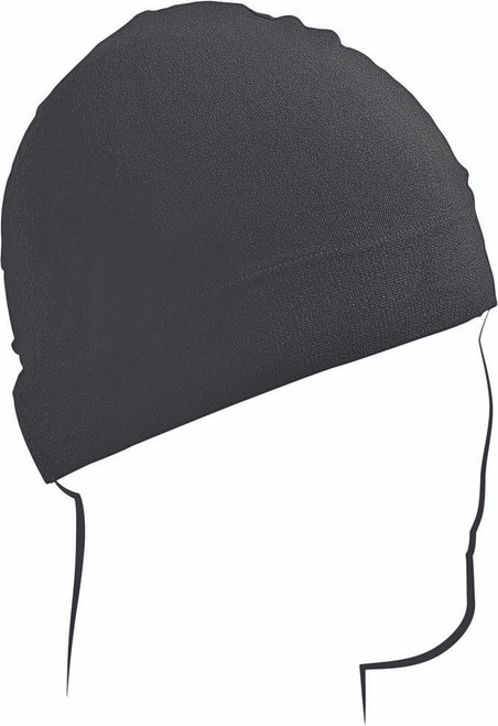 ZANheadgear Nylon Dome Skull Cap - Black ZANheadgear Nylon Dome Skull Cap - Black