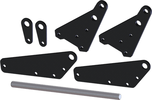 KFI 4 Inch Pro 2.0 UTV Push Tube Leveling Kit