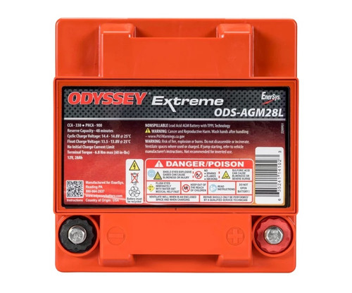 Odyssey Battery Powersport Extreme AGM Battery (PC925) - ODS-AGM28L - view 2